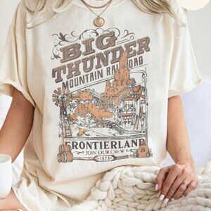 Dsney Mickey and Friends Big Thunder Mountain Railroad frontierland Shirt